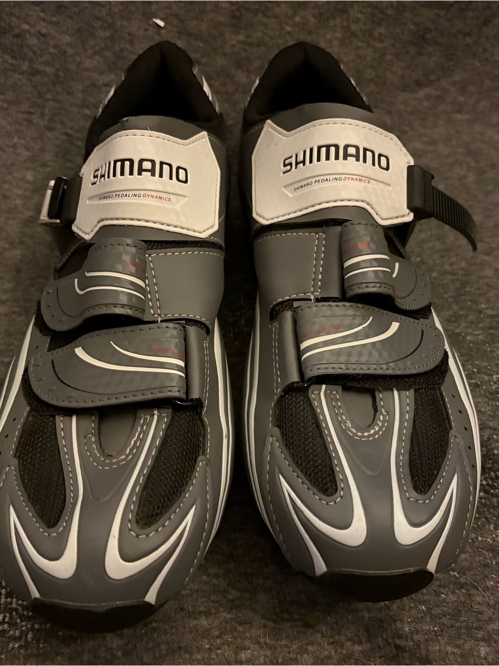 Shimano Gray Cycling Bike Shoes SH-R087G EU 43 US 8.9 CM 27.2